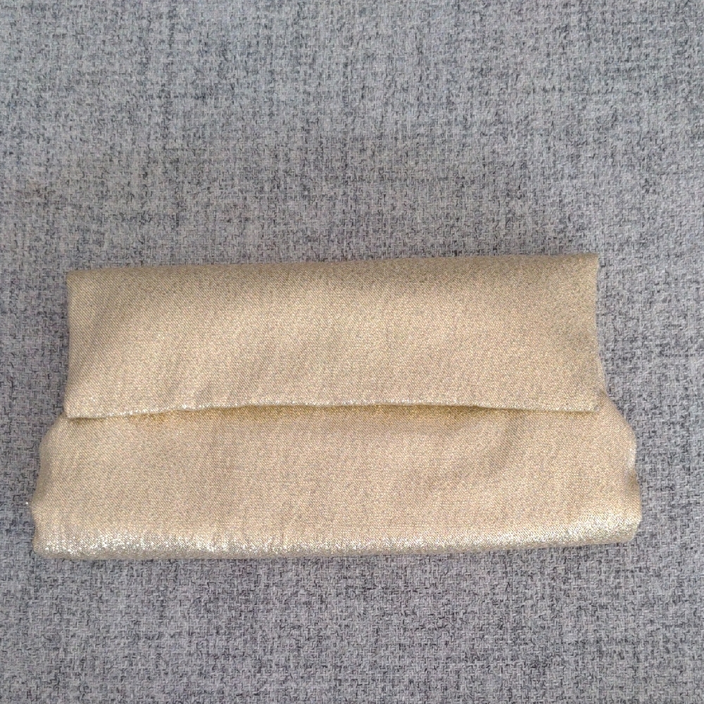 Vintage Gold Buxton Clutch